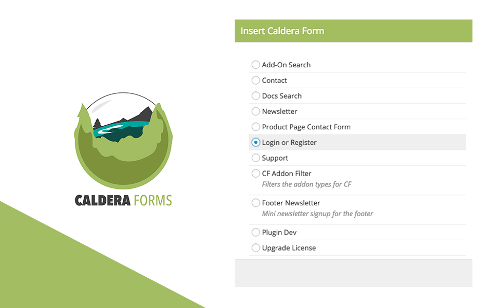 caldera forms