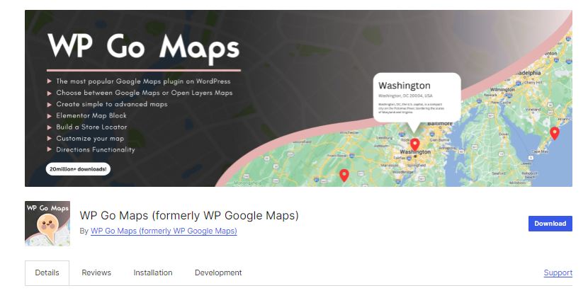 wp google maps eklentisi